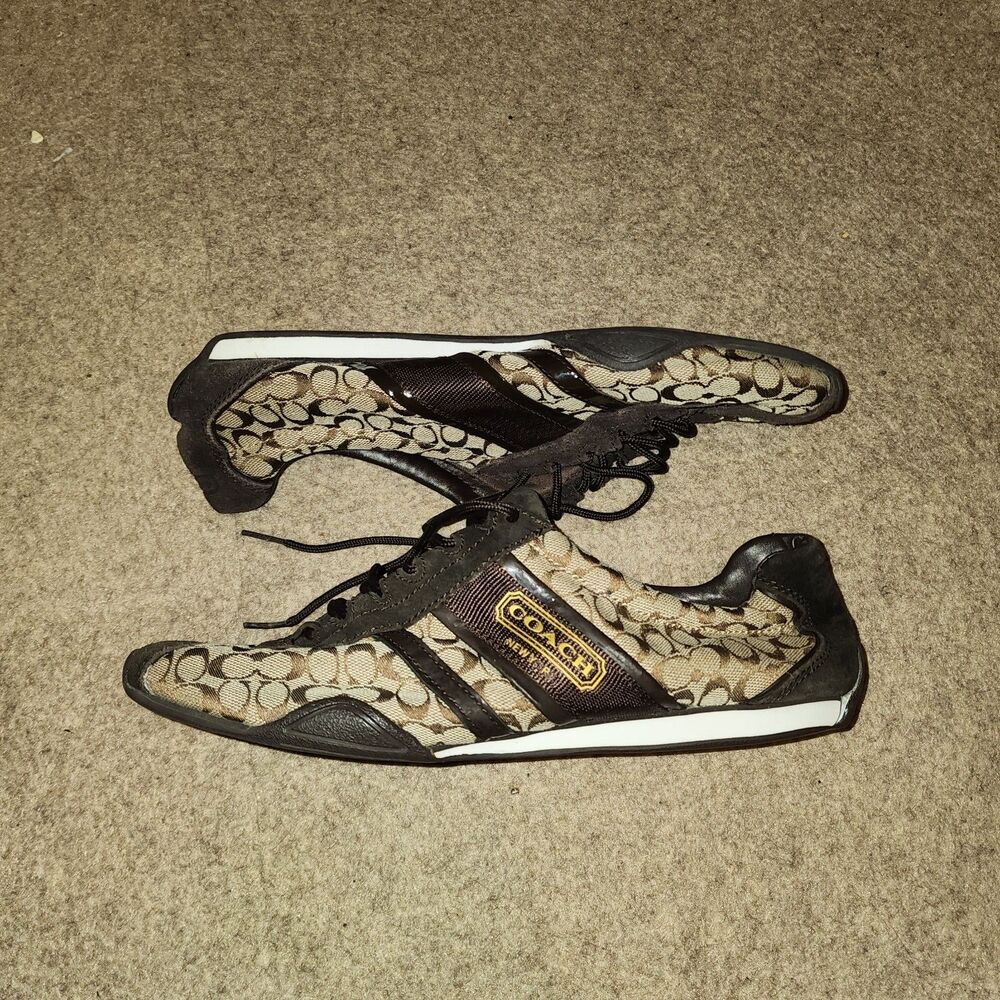 Vintage Coach Remonna Low-top lace up sneakers | 9.5